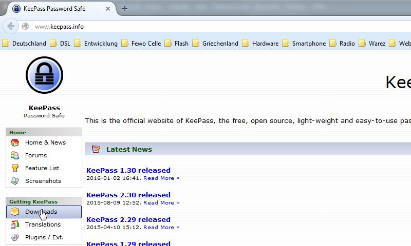 Keepassdownload