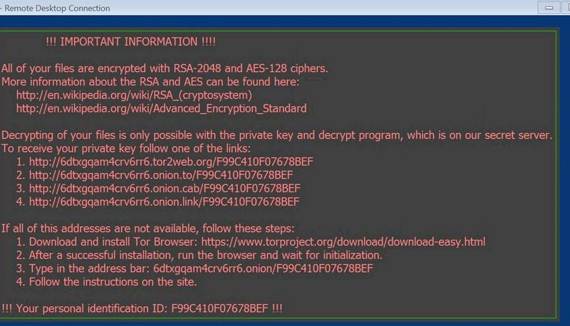 ransomware